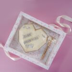 White & Sliver Heart